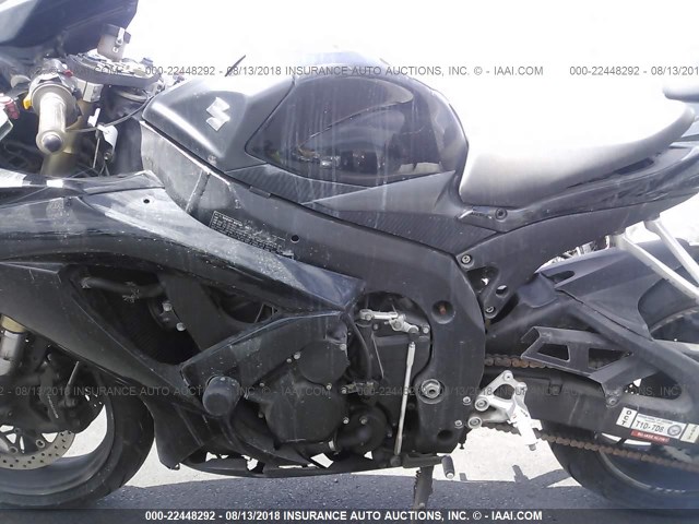 JS1GR7LA382104252 - 2008 SUZUKI GSX-R750 BLACK photo 9