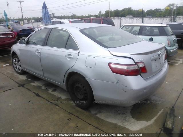 4T1BE46K27U634273 - 2007 TOYOTA CAMRY NEW GENERAT CE/LE/XLE/SE SILVER photo 3