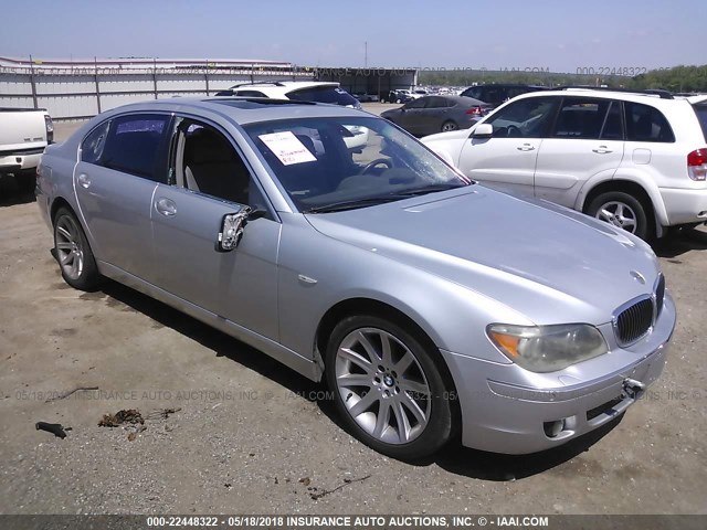 WBAHN83556DT31715 - 2006 BMW 750 LI SILVER photo 1