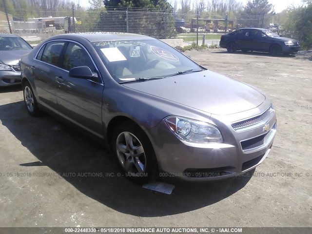 1G1ZA5EU5BF343814 - 2011 CHEVROLET MALIBU LS 棕色 照片 1