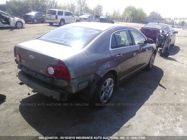 1G1ZA5EU5BF343814 - 2011 CHEVROLET MALIBU LS 棕色 照片 4