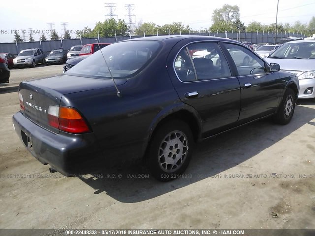 JN1CA21D8TT732843 - 1996 NISSAN MAXIMA GLE/GXE/SE Dark Blue photo 4