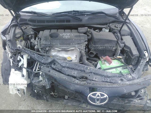 4T1BF3EKXAU079363 - 2010 TOYOTA CAMRY SE/LE/XLE BLACK photo 10