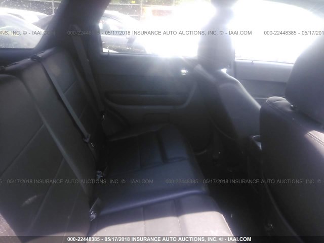 1FMCU0EGXAKA41695 - 2010 FORD ESCAPE LIMITED GRAY photo 8