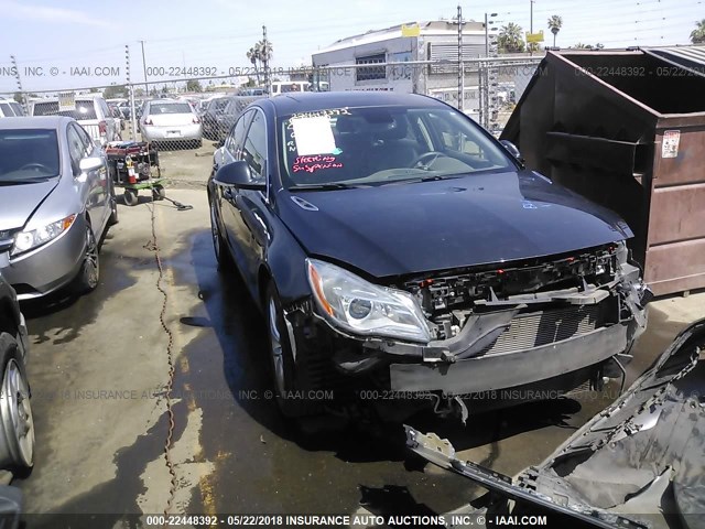 2G4GK5EX1G9176904 - 2016 BUICK REGAL BLACK photo 1