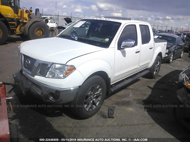 1N6AD0EV2GN751480 - 2016 NISSAN FRONTIER S/SV/SL/PRO-4X WHITE photo 2