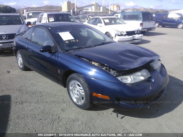 1G8ZR1273XZ347321 - 1999 SATURN SC2 Navy photo 1