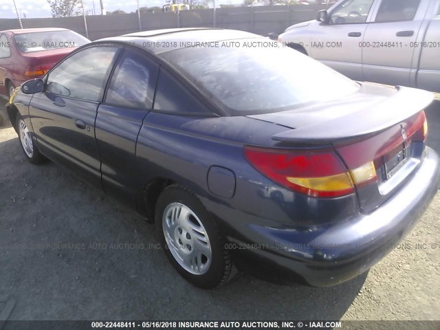 1G8ZR1273XZ347321 - 1999 SATURN SC2 Navy photo 3