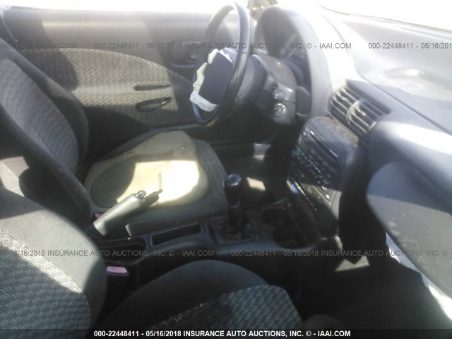 1G8ZR1273XZ347321 - 1999 SATURN SC2 Navy photo 5