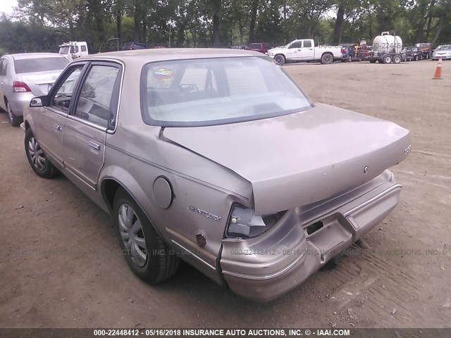 1G4AG55M0T6437454 - 1996 BUICK CENTURY SPECIAL/CUSTOM/LIMITED TAN photo 3