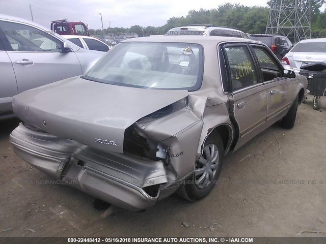 1G4AG55M0T6437454 - 1996 BUICK CENTURY SPECIAL/CUSTOM/LIMITED TAN photo 4