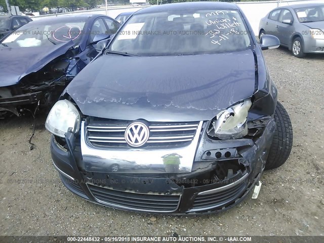 3VWRF71K06M667958 - 2006 VOLKSWAGEN JETTA 2.5 GRAY photo 6