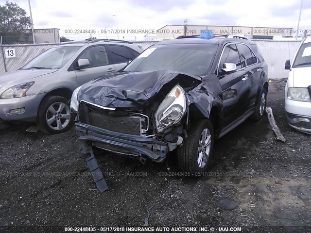 2CNALFEC5B6424796 - 2011 CHEVROLET EQUINOX LTZ BLACK photo 2