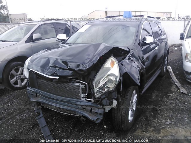 2CNALFEC5B6424796 - 2011 CHEVROLET EQUINOX LTZ BLACK photo 6