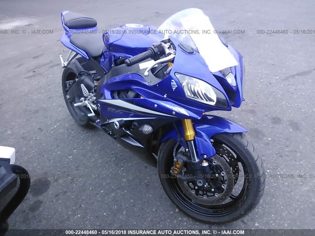 JYARJ12E97A022758 - 2007 YAMAHA YZFR6 L BLUE photo 1