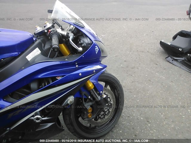 JYARJ12E97A022758 - 2007 YAMAHA YZFR6 L BLUE photo 5