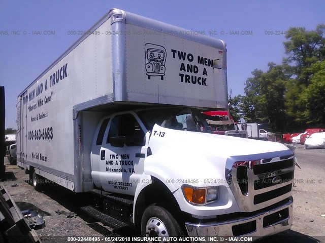 3FRWX6FK8FV747494 - 2015 FORD F650 SUPER DUTY WHITE photo 1