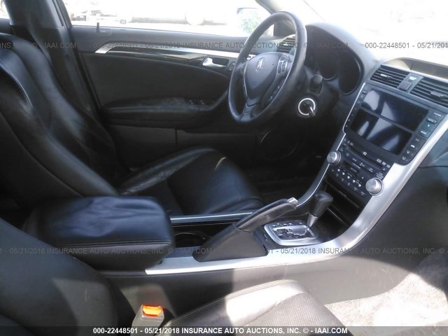 19UUA66228A047807 - 2008 ACURA TL SILVER photo 5