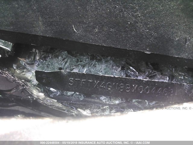 5TFTX4GN8BX004468 - 2011 TOYOTA TACOMA PRERUNNER ACCESS CAB GREEN photo 9