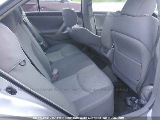 4T1BE46K57U029132 - 2007 TOYOTA CAMRY NEW GENERAT CE/LE/XLE/SE SILVER photo 8