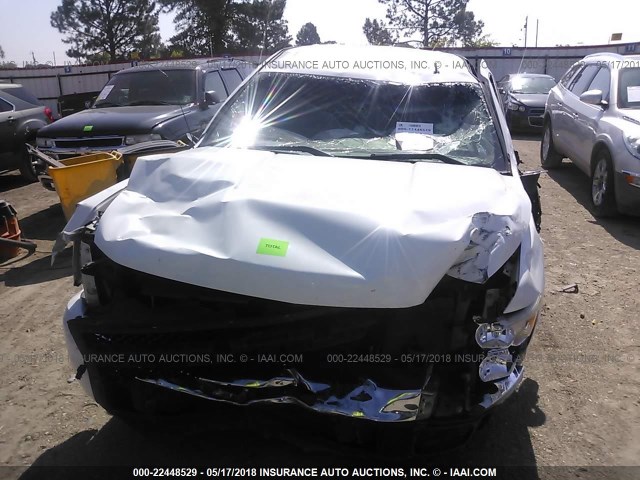 3GCPCREA9BG297800 - 2011 CHEVROLET SILVERADO C1500  LS WHITE photo 6