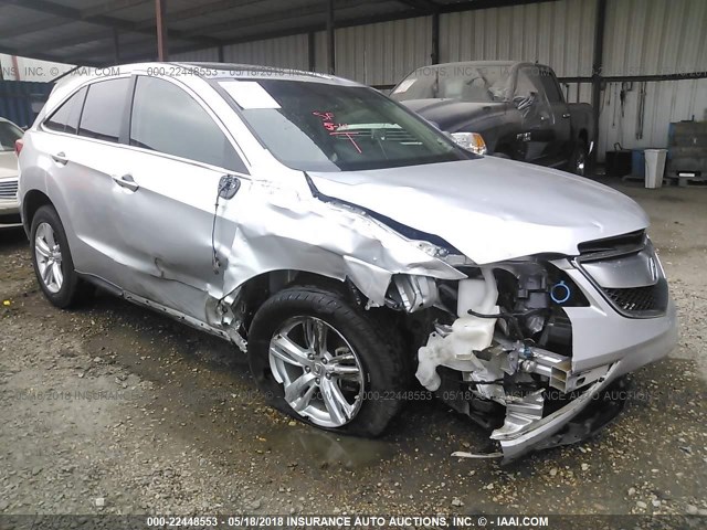 5J8TB3H52FL000597 - 2015 ACURA RDX TECHNOLOGY SILVER photo 1