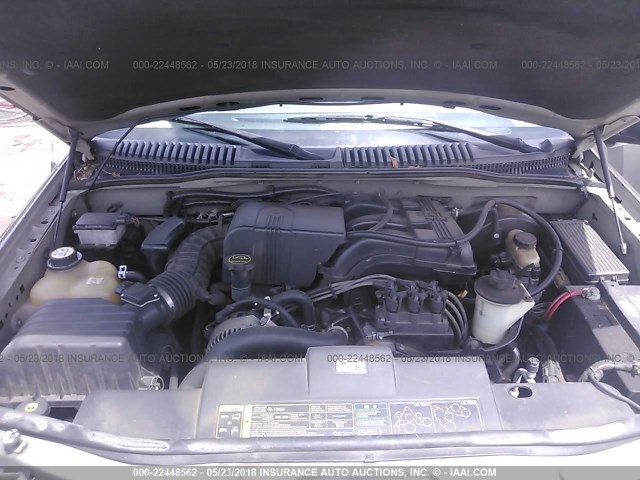 1FMDU62K93UA03012 - 2003 FORD EXPLORER XLS/XLS SPORT GOLD photo 10