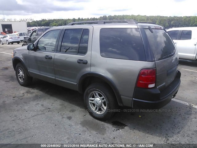 1FMDU62K93UA03012 - 2003 FORD EXPLORER XLS/XLS SPORT GOLD photo 3