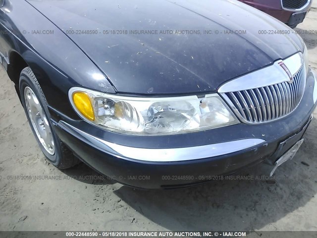 1LNHM97V7XY690138 - 1999 LINCOLN CONTINENTAL  黑色 照片 6