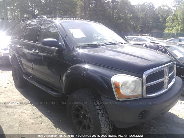 1D4HD38K15F588075 - 2005 DODGE DURANGO ST GRAY photo 1