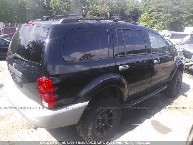 1D4HD38K15F588075 - 2005 DODGE DURANGO ST GRAY photo 4