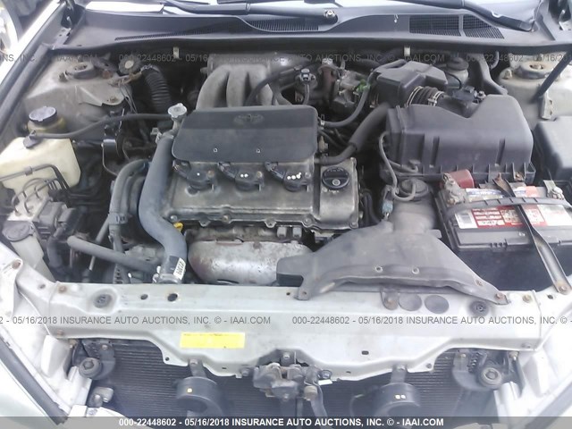 4T1BF32K03U548502 - 2003 TOYOTA CAMRY LE/XLE/SE SILVER photo 10
