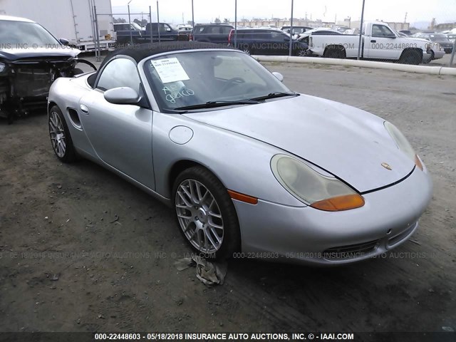 WP0CB29852U662793 - 2002 PORSCHE BOXSTER S SILVER photo 1