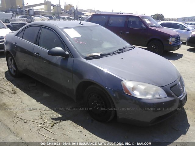 1G2ZG57N484223460 - 2008 PONTIAC G6 SE GRAY photo 1