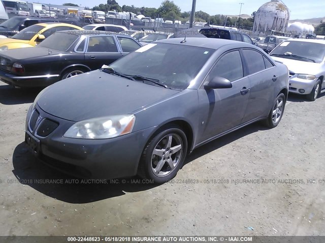 1G2ZG57N484223460 - 2008 PONTIAC G6 SE GRAY photo 2