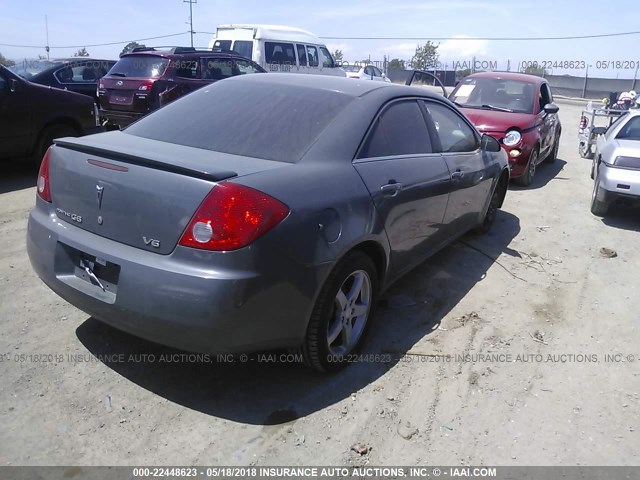 1G2ZG57N484223460 - 2008 PONTIAC G6 SE GRAY photo 4