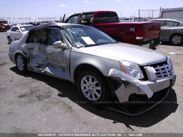 1G6KD57Y58U187832 - 2008 CADILLAC DTS TAN photo 1