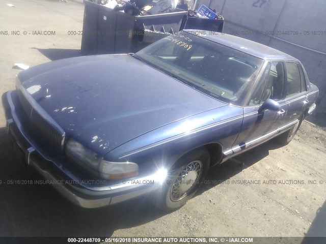 1G4CW52L7RH629460 - 1994 BUICK PARK AVENUE  BLUE photo 2