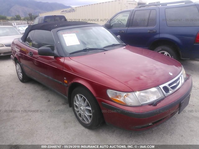 YS3DD78N2X7000283 - 1999 SAAB 9-3 S RED photo 1