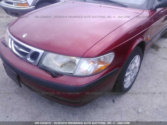 YS3DD78N2X7000283 - 1999 SAAB 9-3 S RED photo 6