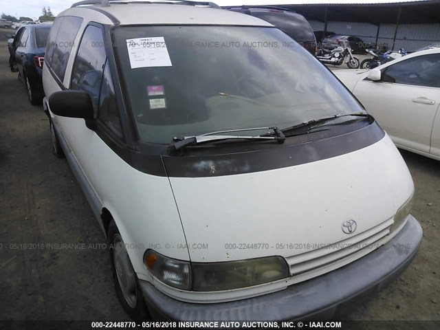 JT3AC12R6M0041112 - 1991 TOYOTA PREVIA LE WHITE photo 1