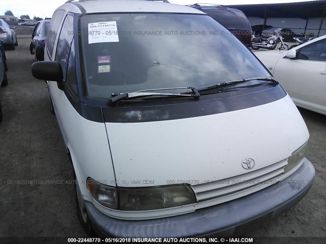 JT3AC12R6M0041112 - 1991 TOYOTA PREVIA LE WHITE photo 6