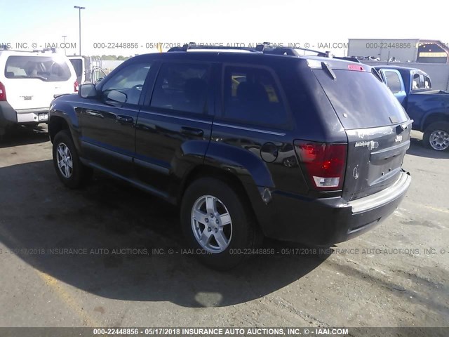 1J8GR48K77C522756 - 2007 JEEP GRAND CHEROKEE LAREDO/COLUMBIA/FREEDOM 黑色 照片 3