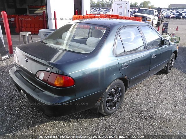1NXBR12E8XZ173115 - 1999 TOYOTA COROLLA VE/CE/LE BLACK photo 4