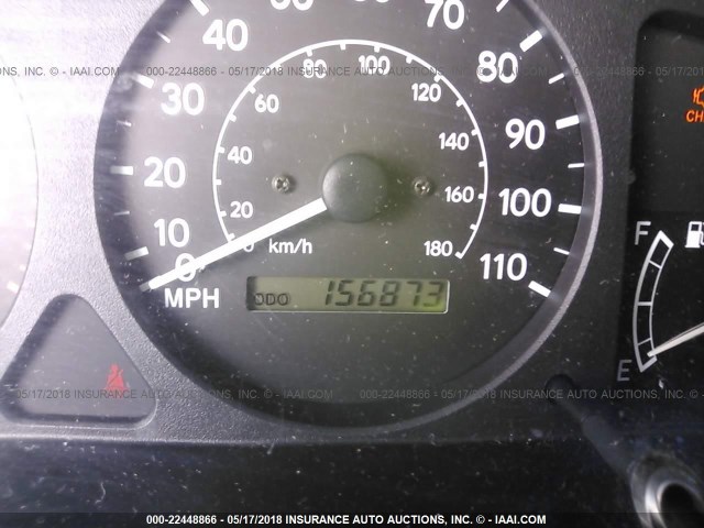 1NXBR12E8XZ173115 - 1999 TOYOTA COROLLA VE/CE/LE BLACK photo 7