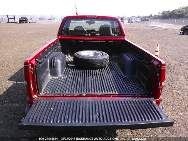 1GCCS19X2W8114301 - 1998 CHEVROLET S TRUCK S10 RED photo 8