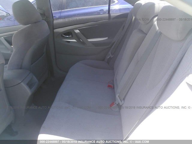 4T1BF3EK7BU584276 - 2011 TOYOTA CAMRY SE/LE/XLE WHITE photo 8