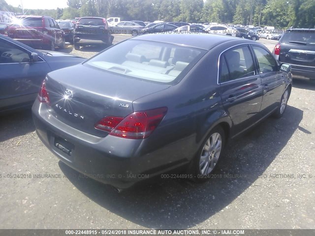 4T1BK36B68U312949 - 2008 TOYOTA AVALON XL/XLS/TOURING/LIMITED GRAY photo 4