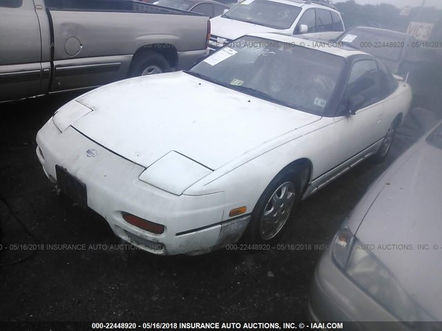 JN1MS36P9PW303967 - 1993 NISSAN 240SX SE WHITE photo 2