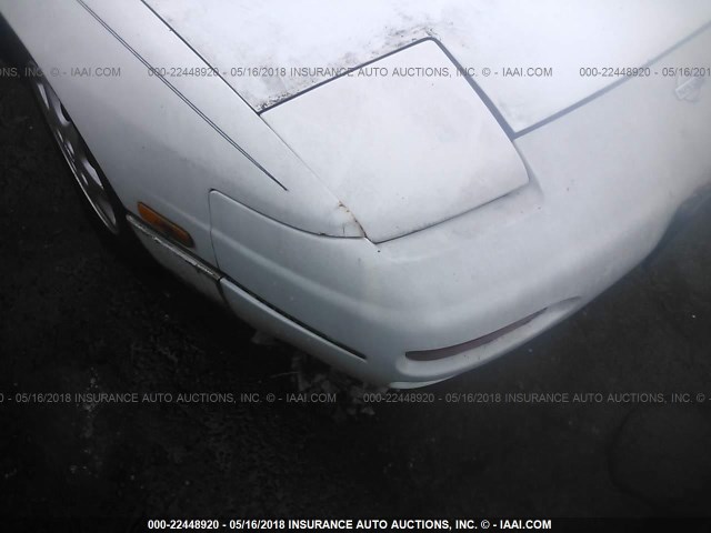 JN1MS36P9PW303967 - 1993 NISSAN 240SX SE WHITE photo 6